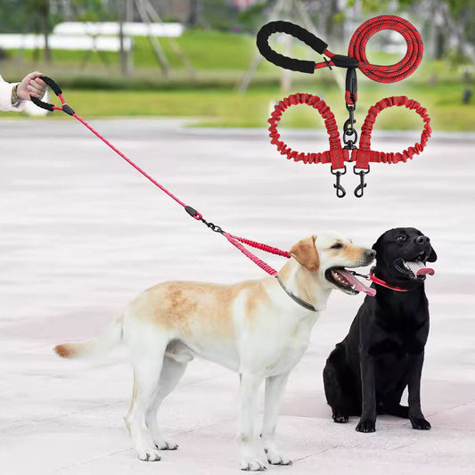 SavvyPet™ No-Tangle Double Leash