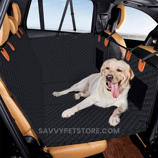 SavvyPet™ - Hard Bottom Car Seat Cover